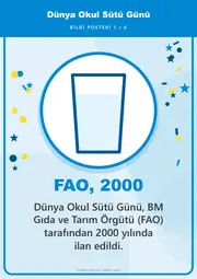 Dünya Okul Sütü Günü Pano Şeridi ve 6 Bilgi Posteri (8 parça · 84 × 59 cm) — 10. sayfa