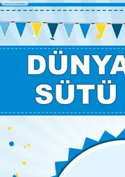 Dünya Okul Sütü Günü Pano Şeridi ve 6 Bilgi Posteri (8 parça · 84 × 59 cm) — 3. sayfa