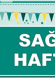 Dünya Sağlık Günü ve Sağlık Haftası Dev Panosu (12 parça · 84 × 89 cm) — 3. sayfa