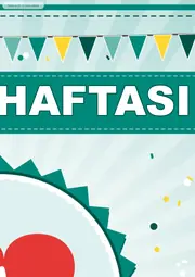 Dünya Sağlık Günü ve Sağlık Haftası Pano Şeridi ve 6 Bilgi Posteri (8 parça · 84 × 59 cm) — 4. sayfa