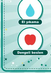 Dünya Sağlık Günü ve Sağlık Haftası Pano Şeridi ve 6 Bilgi Posteri (8 parça · 84 × 59 cm) — 6. sayfa