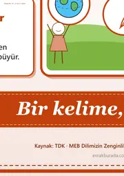 Dilimizin Zenginlikleri Ekim Panosu: Yaşayan Sözlük ve Dîvânu Lugâti’t-Türk — Dev Pano (12 parça · 84 × 89 cm) — 11. sayfa