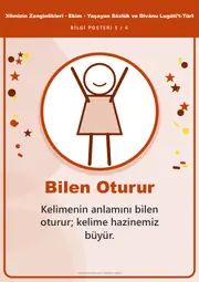 Dilimizin Zenginlikleri Ekim Panosu: Yaşayan Sözlük ve Dîvânu Lugâti’t-Türk — Pano Şeridi ve 6 Bilgi Posteri (8 parça) — 12. sayfa