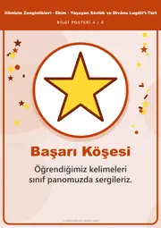 Dilimizin Zenginlikleri Ekim Panosu: Yaşayan Sözlük ve Dîvânu Lugâti’t-Türk — Pano Şeridi ve 6 Bilgi Posteri (8 parça) — 13. sayfa