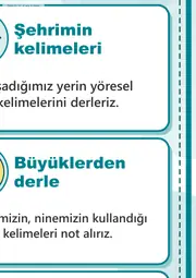 Dilimizin Zenginlikleri Kasım Panosu: Şehrimin Dil Hazineleri — Evliya Çelebi — Dev Pano (12 parça · 84 × 89 cm) — 9. sayfa