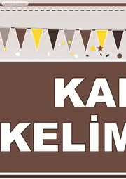 Dilimizin Zenginlikleri Aralık Panosu: Kadim Kelimeler — Dev Pano (12 parça · 84 × 89 cm) — 3. sayfa