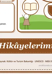 Dilimizin Zenginlikleri Ocak Panosu: Dede Korkut Hikâyeleri — Dev Pano (12 parça · 84 × 89 cm) — 11. sayfa
