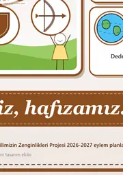 Dilimizin Zenginlikleri Ocak Panosu: Dede Korkut Hikâyeleri — Dev Pano (12 parça · 84 × 89 cm) — 12. sayfa