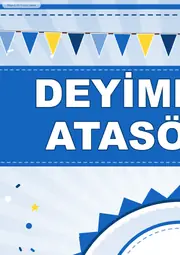 Dilimizin Zenginlikleri Şubat Panosu: Deyimler ve Atasözleri — Pano Şeridi ve 6 Bilgi Posteri (8 parça) — 3. sayfa
