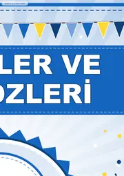 Dilimizin Zenginlikleri Şubat Panosu: Deyimler ve Atasözleri — Pano Şeridi ve 6 Bilgi Posteri (8 parça) — 4. sayfa