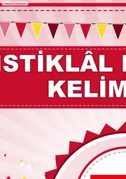 Dilimizin Zenginlikleri Mart Panosu: İstiklâl Marşı’nın Kelimeleri — Pano Şeridi ve 6 Bilgi Posteri (8 parça) — 3. sayfa