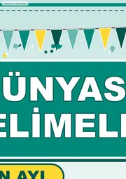 Dilimizin Zenginlikleri Nisan Panosu: Türk Dünyası Ortak Kelimeleri — Dev Pano (12 parça · 84 × 89 cm) — 4. sayfa