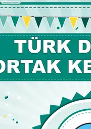 Dilimizin Zenginlikleri Nisan Panosu: Türk Dünyası Ortak Kelimeleri — Pano Şeridi ve 6 Bilgi Posteri (8 parça) — 3. sayfa