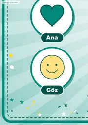 Dilimizin Zenginlikleri Nisan Panosu: Türk Dünyası Ortak Kelimeleri — Pano Şeridi ve 6 Bilgi Posteri (8 parça) — 6. sayfa