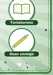 Dilimizin Zenginlikleri Mayıs Panosu: Türkülerimiz ve Âşık Veysel — Pano Şeridi ve 6 Bilgi Posteri (8 parça) — 9. sayfa