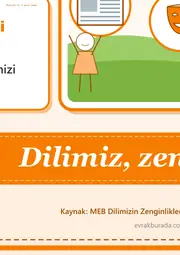 Dilimizin Zenginlikleri Haziran Panosu: Yıl Sonu Şöleni — Dev Pano (12 parça · 84 × 89 cm) — 11. sayfa