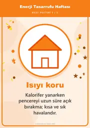 Enerji Tasarrufu Haftası Pano Şeridi ve 6 Bilgi Posteri (8 parça · 84 × 59 cm) — 14. sayfa