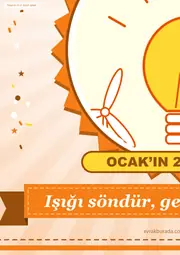 Enerji Tasarrufu Haftası Pano Şeridi ve 6 Bilgi Posteri (8 parça · 84 × 59 cm) — 7. sayfa