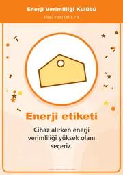 Enerji Verimliliği Kulübü Pano Şeridi ve 6 Bilgi Posteri (8 parça · 84 × 59 cm) — 15. sayfa