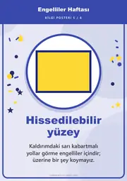 Engelliler Haftası Pano Şeridi ve 6 Bilgi Posteri (8 parça · 84 × 59 cm) — 14. sayfa