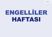 Engelliler Haftası Pano ve Etkinlik Paketi — 11. sayfa