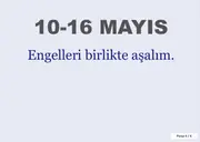 Engelliler Haftası Pano ve Etkinlik Paketi — 13. sayfa