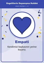 Engellilerle Dayanışma Kulübü Pano Şeridi ve 6 Bilgi Posteri (8 parça · 84 × 59 cm) — 10. sayfa