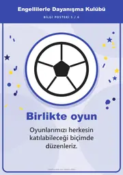 Engellilerle Dayanışma Kulübü Pano Şeridi ve 6 Bilgi Posteri (8 parça · 84 × 59 cm) — 14. sayfa