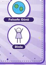 Felsefe ve Düşünce Eğitimi Kulübü Pano Şeridi ve 6 Bilgi Posteri (8 parça · 84 × 59 cm) — 9. sayfa