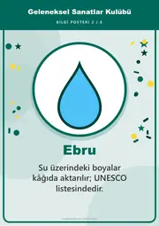 Geleneksel Sanatlar Kulübü Pano Şeridi ve 6 Bilgi Posteri (8 parça · 84 × 59 cm) — 11. sayfa