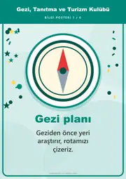 Gezi, Tanıtma ve Turizm Kulübü Pano Şeridi ve 6 Bilgi Posteri (8 parça · 84 × 59 cm) — 10. sayfa