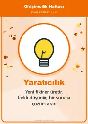 Girişimcilik Haftası Pano Şeridi ve 6 Bilgi Posteri (8 parça · 84 × 59 cm) — 10. sayfa