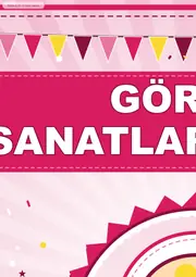 Görsel Sanatlar Kulübü Pano Şeridi ve 6 Bilgi Posteri (8 parça · 84 × 59 cm) — 3. sayfa