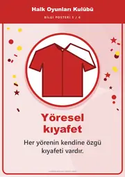 Halk Oyunları Kulübü Pano Şeridi ve 6 Bilgi Posteri (8 parça · 84 × 59 cm) — 14. sayfa
