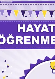 Hayat Boyu Öğrenme Haftası Pano Şeridi ve 6 Bilgi Posteri (8 parça · 84 × 59 cm) — 3. sayfa