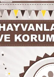 Hayvanları Sevme ve Koruma Kulübü Pano Şeridi ve 6 Bilgi Posteri (8 parça · 84 × 59 cm) — 3. sayfa