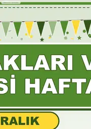 İnsan Hakları ve Demokrasi Haftası Dev Panosu (12 parça · 84 × 89 cm) — 4. sayfa