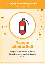 İş Sağlığı ve Güvenliği Haftası Pano Şeridi ve 6 Bilgi Posteri (8 parça · 84 × 59 cm) — 13. sayfa