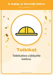 İş Sağlığı ve Güvenliği Haftası Pano Şeridi ve 6 Bilgi Posteri (8 parça · 84 × 59 cm) — 14. sayfa