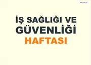 İş Sağlığı ve Güvenliği Haftası Pano ve Etkinlik Paketi — 13. sayfa