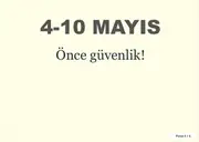 İş Sağlığı ve Güvenliği Haftası Pano ve Etkinlik Paketi — 15. sayfa