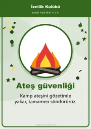 İzcilik Kulübü Pano Şeridi ve 6 Bilgi Posteri (8 parça · 84 × 59 cm) — 15. sayfa