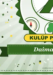 İzcilik Kulübü Pano Şeridi ve 6 Bilgi Posteri (8 parça · 84 × 59 cm) — 7. sayfa