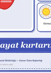 Kanser Haftası Dev Panosu (12 parça · 84 × 89 cm) — 12. sayfa