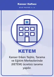 Kanser Haftası Pano Şeridi ve 6 Bilgi Posteri (8 parça · 84 × 59 cm) — 11. sayfa