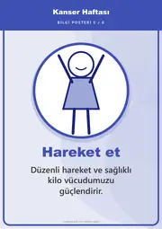Kanser Haftası Pano Şeridi ve 6 Bilgi Posteri (8 parça · 84 × 59 cm) — 14. sayfa