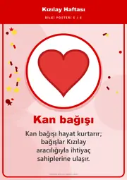 Kızılay Haftası Pano Şeridi ve 6 Bilgi Posteri (8 parça · 84 × 59 cm) — 14. sayfa