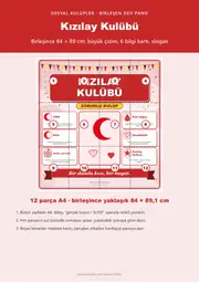 Kızılay Kulübü Dev Panosu (12 parça · 84 × 89 cm) — 1. sayfa