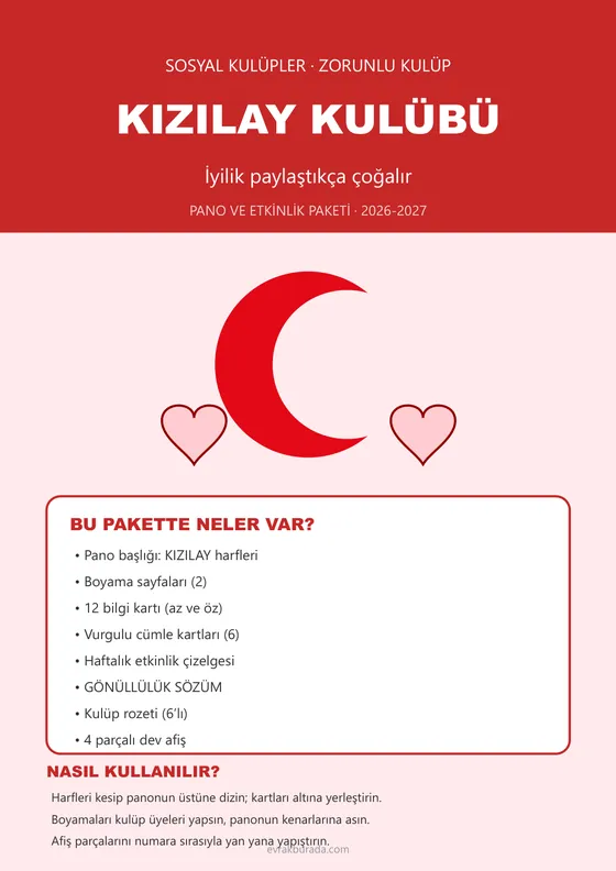 Kızılay Kulübü Panosu kapağı