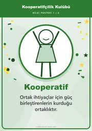 Kooperatifçilik Kulübü Pano Şeridi ve 6 Bilgi Posteri (8 parça · 84 × 59 cm) — 10. sayfa